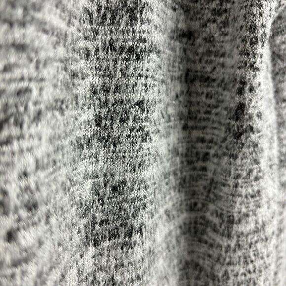 Velvet By Graham Spencer Cardigan Womens Sm Gray Heathered Duster Long Line Open - Picture 12 of 16